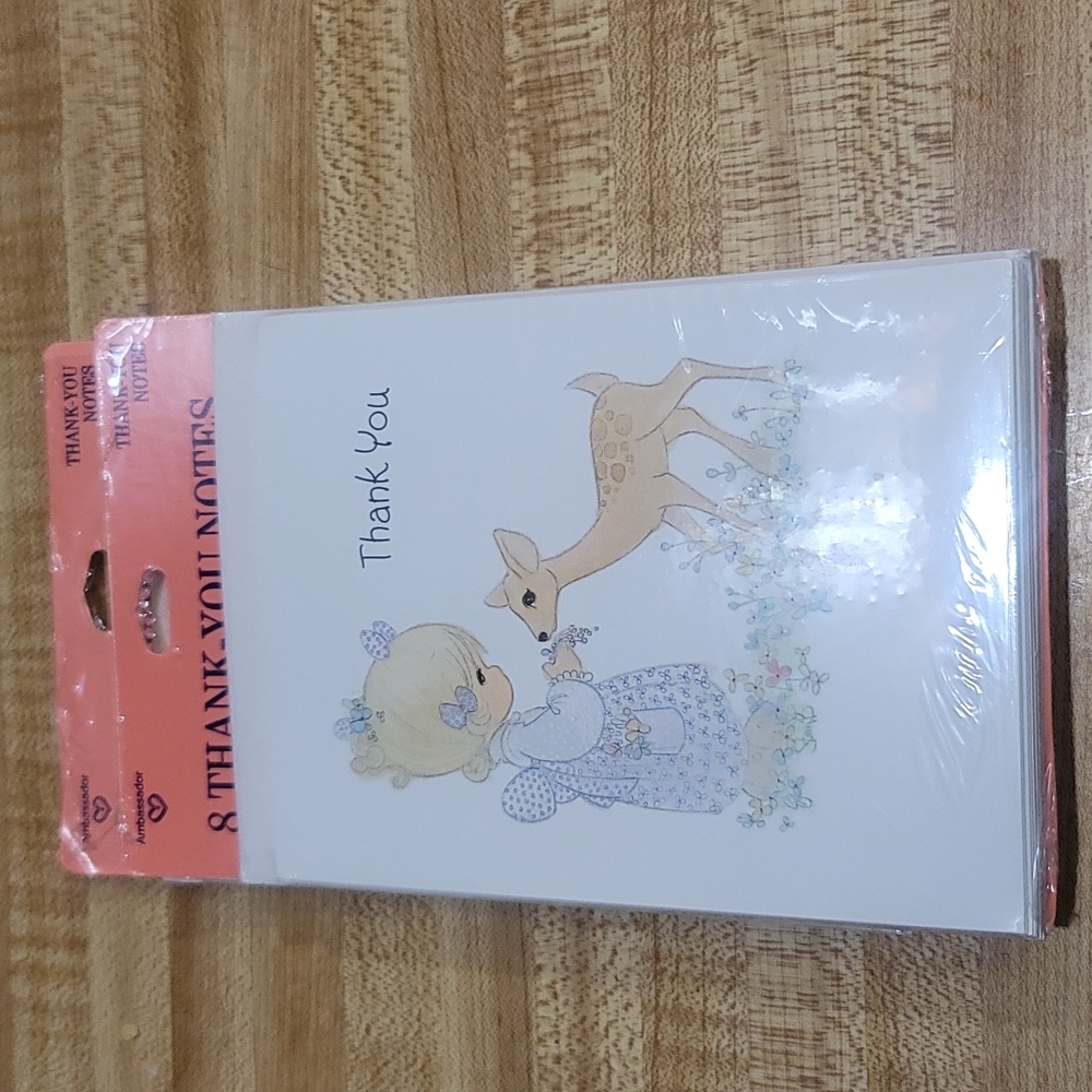 2 packs of baby gift Thank You cards